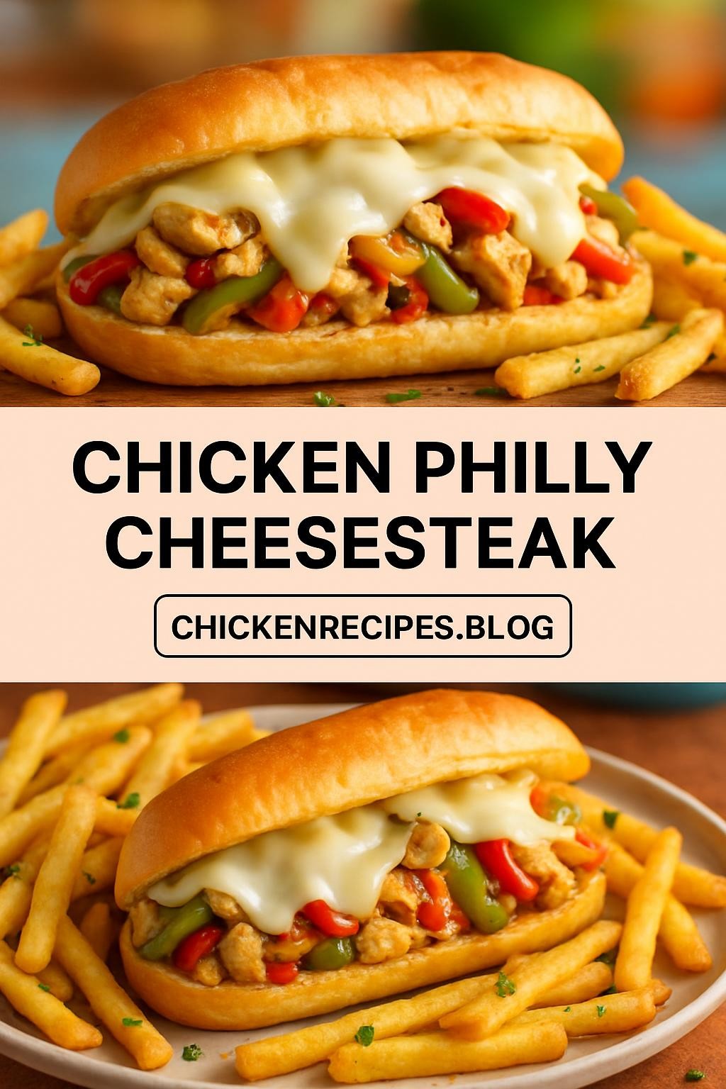 Chicken Philly Cheesesteak