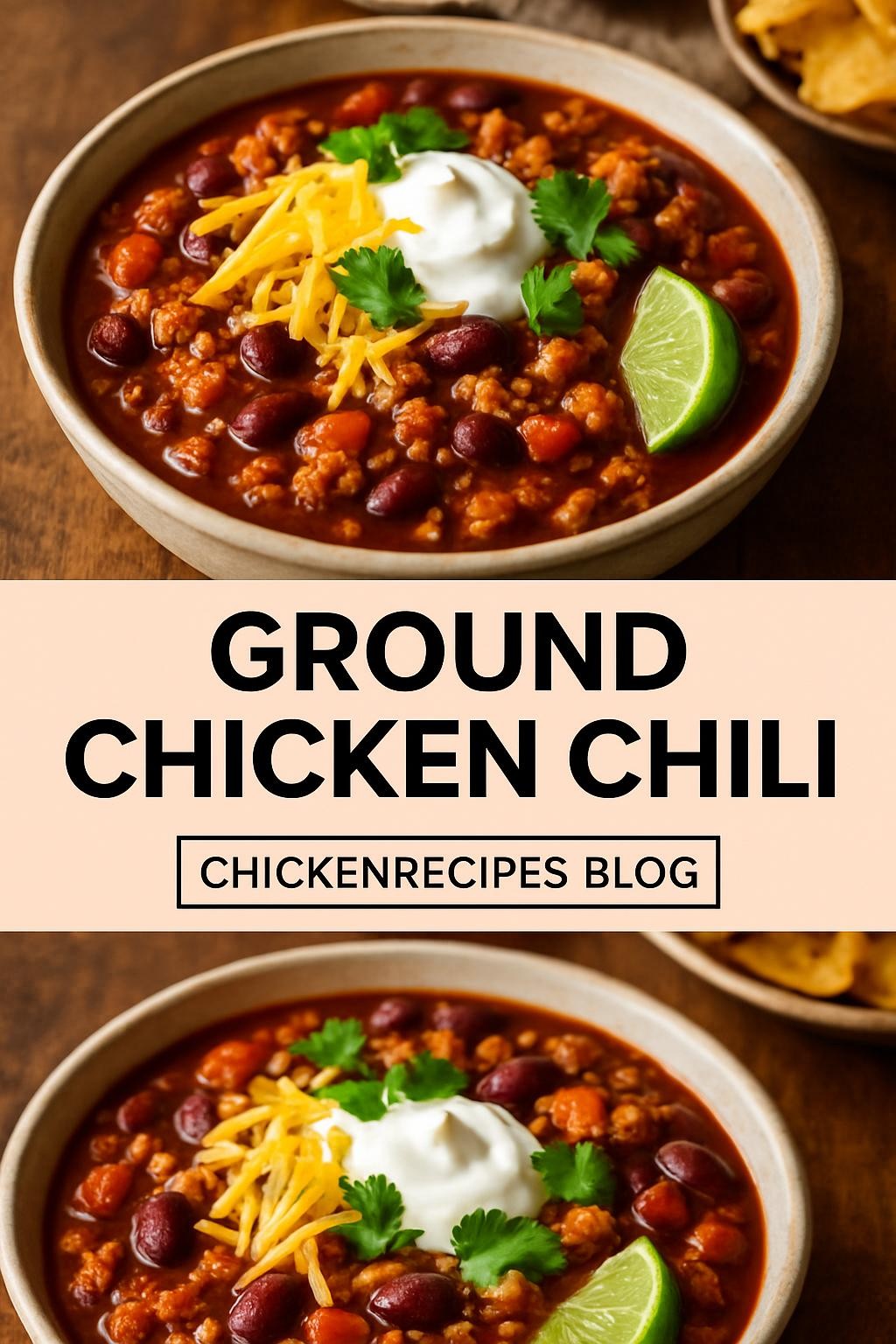 Ground Chicken Chili