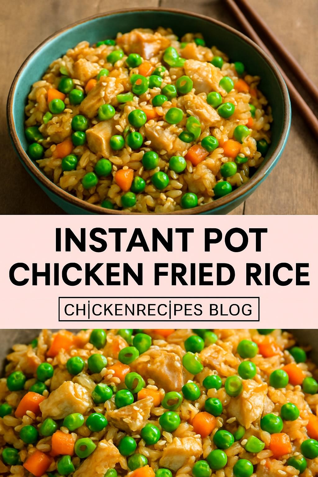 Instant Pot Chicken Fried Rice