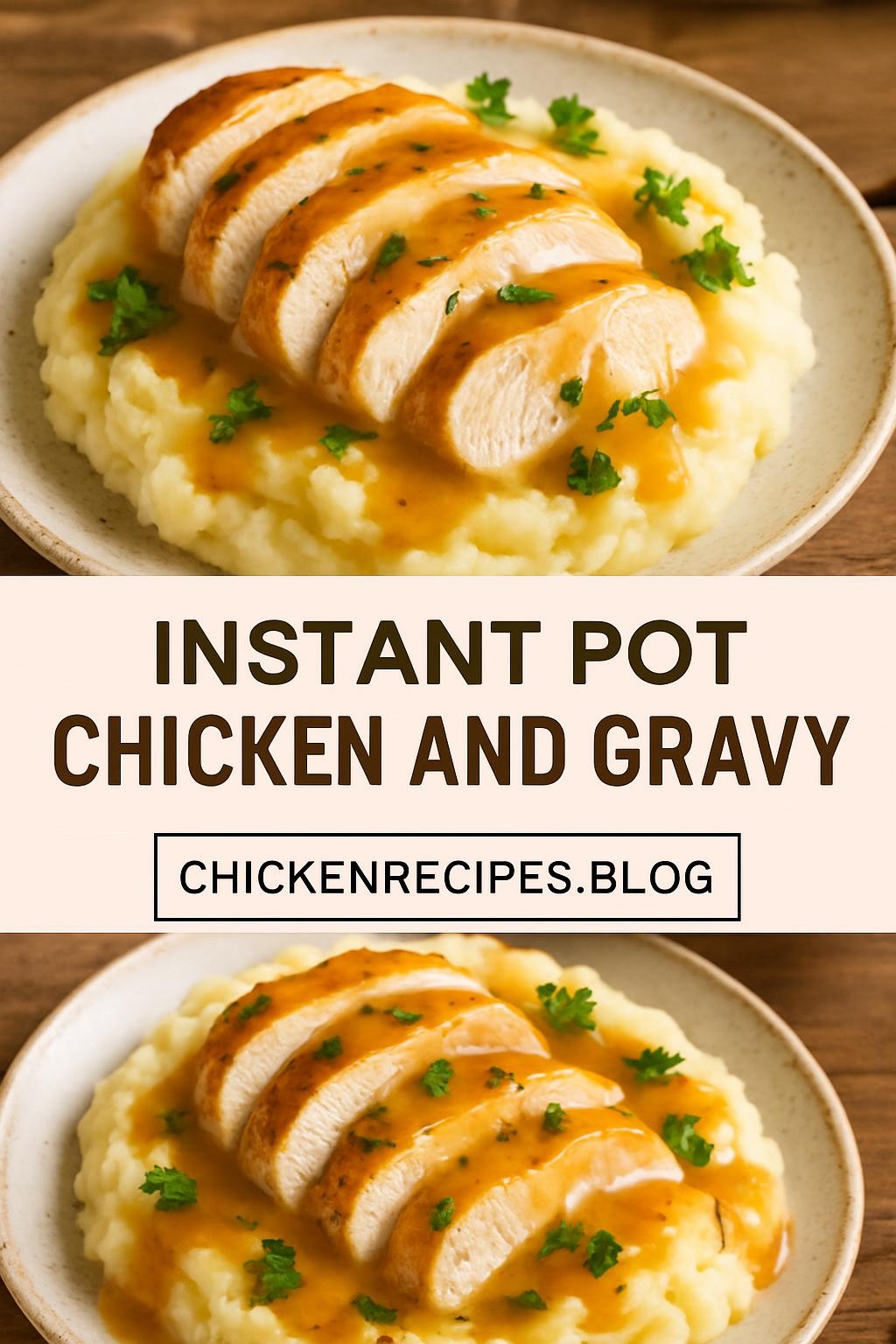 Instant Pot Chicken and Gravy