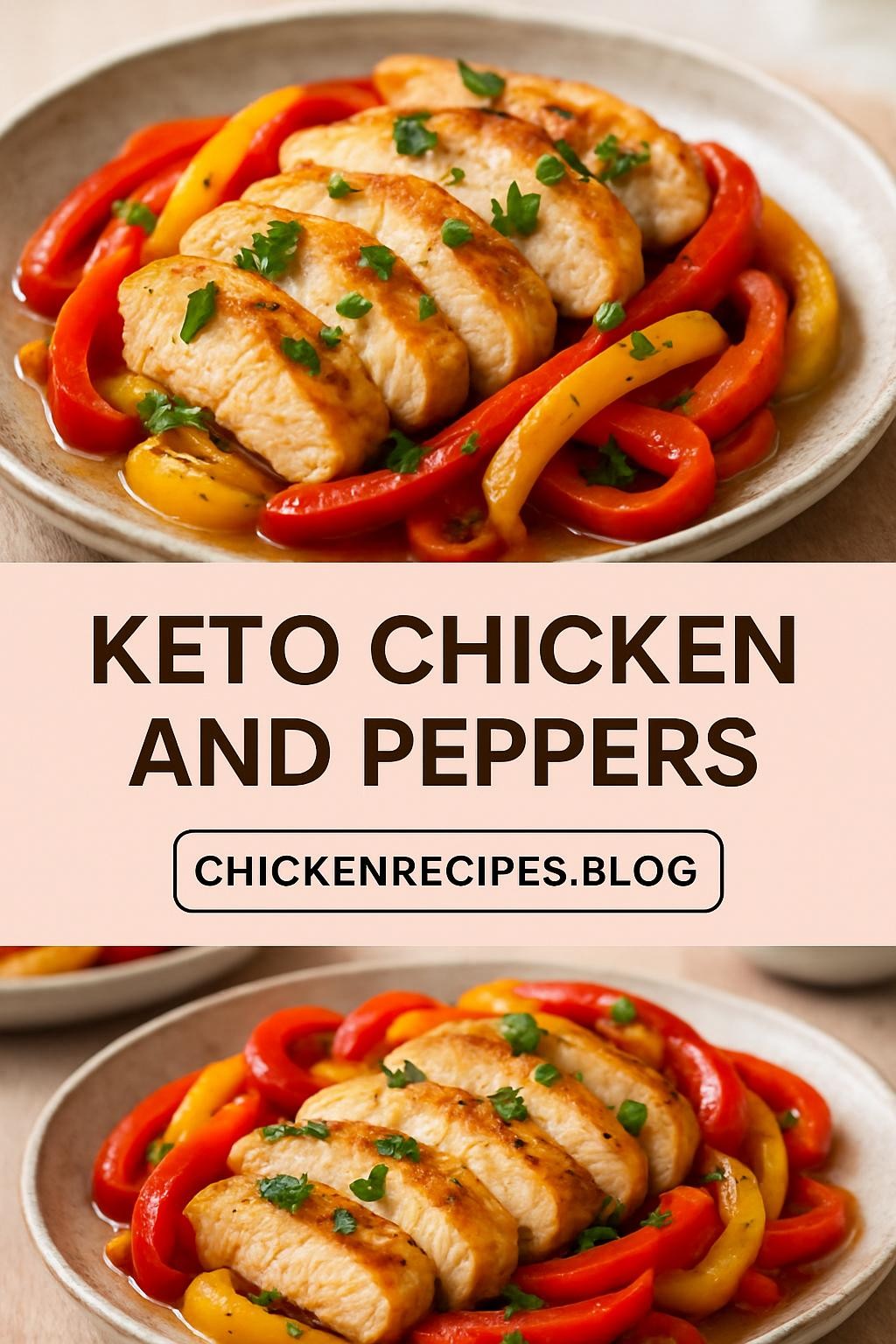 Keto Chicken and Peppers