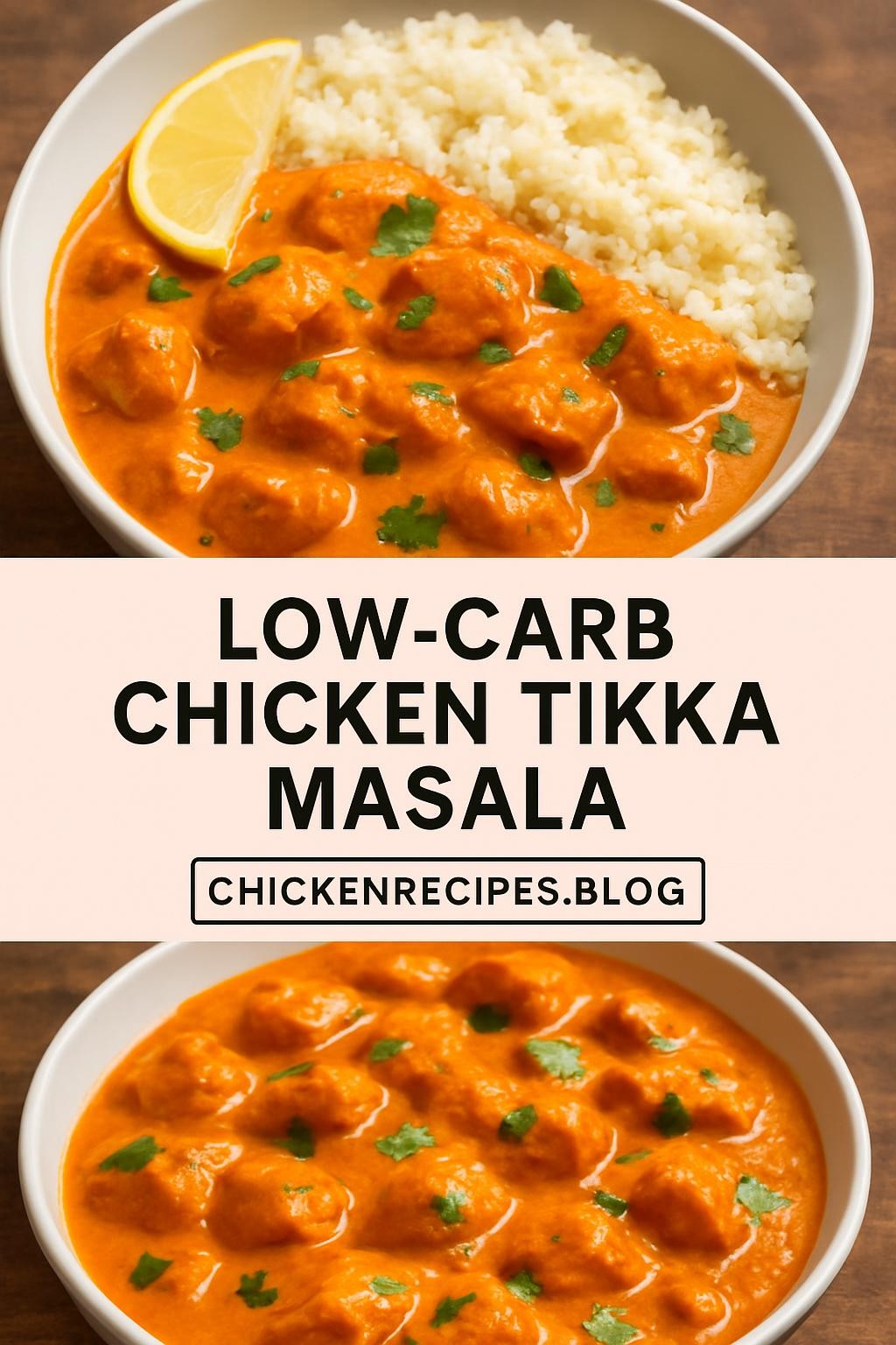 Low-Carb Chicken Tikka Masala