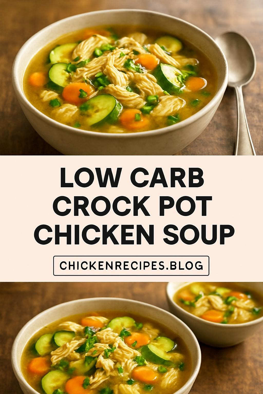 Low Carb Crock Pot Chicken Soup