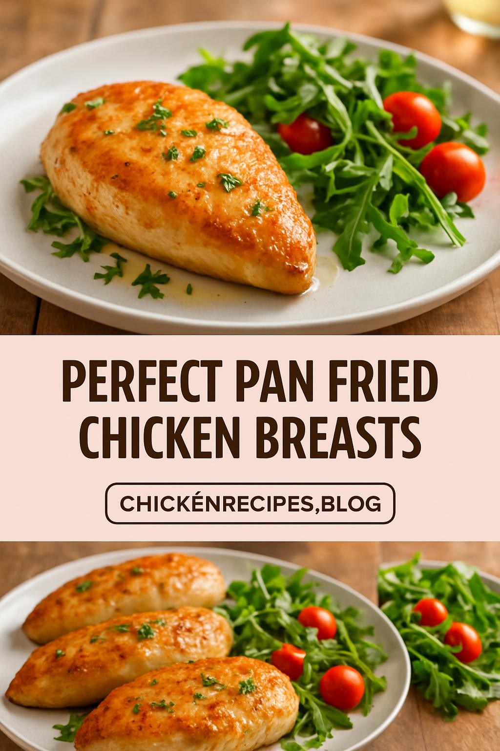 Perfect Pan Fried Chicken Breasts