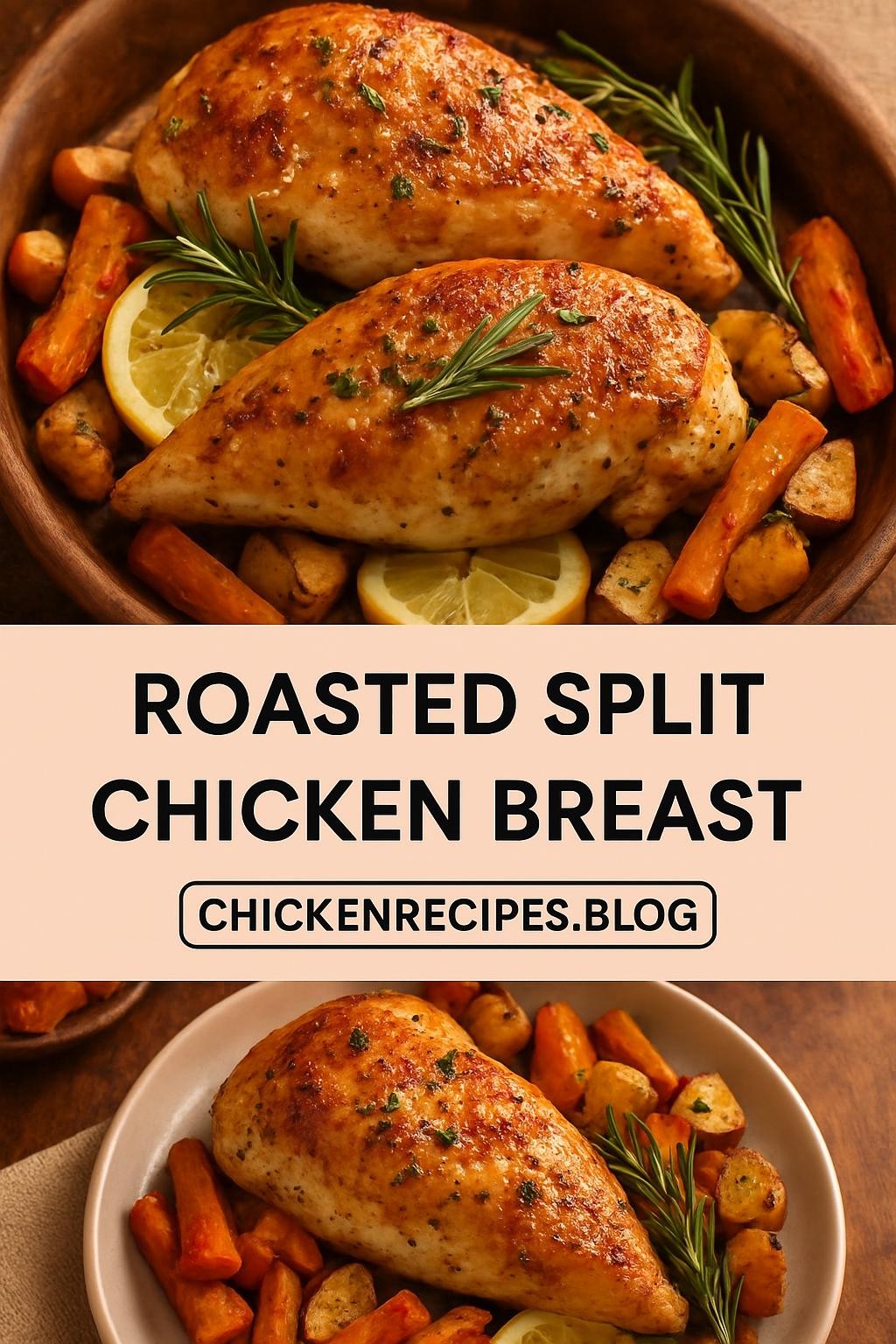 Roasted Split Chicken Breast