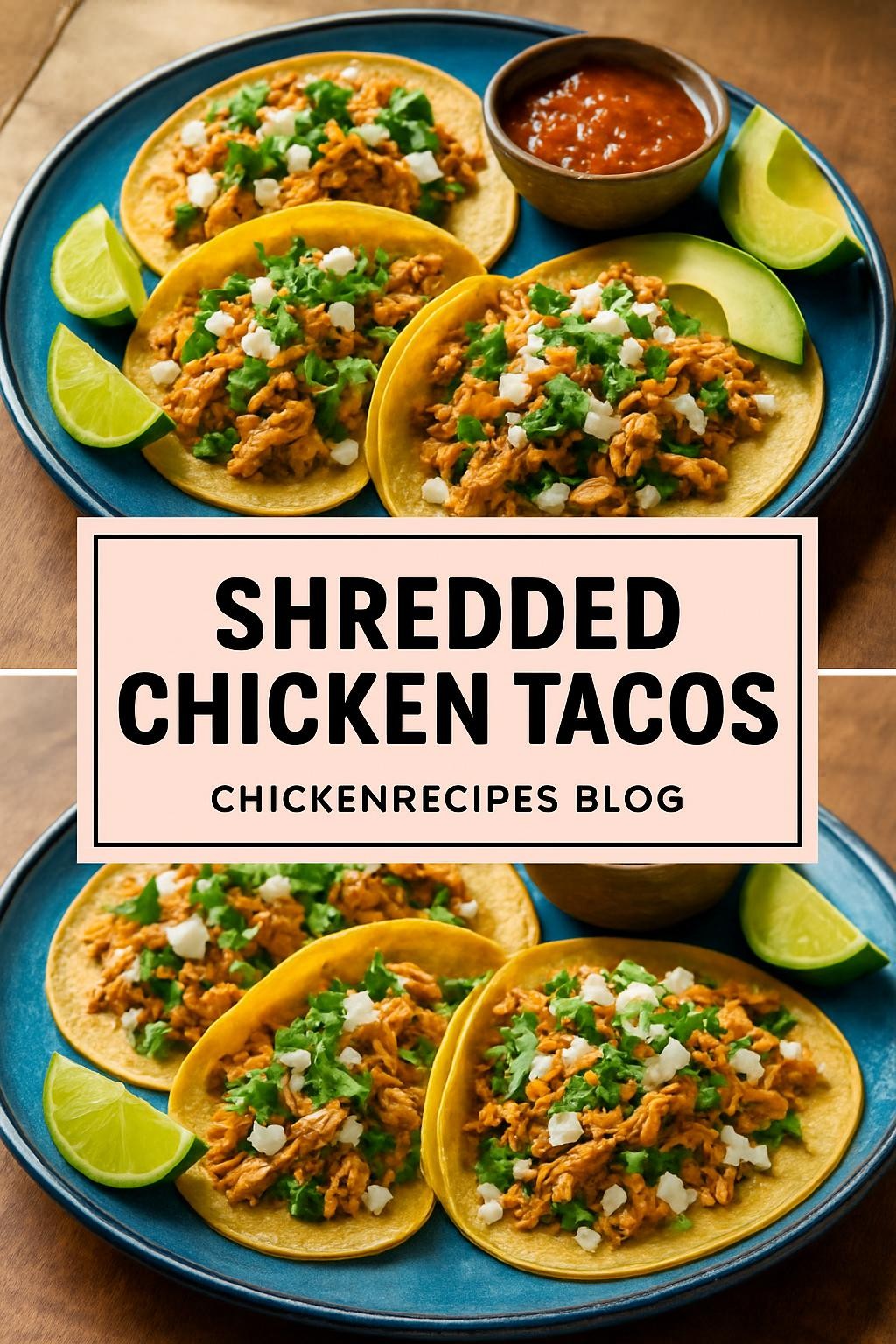 Shredded Chicken Tacos