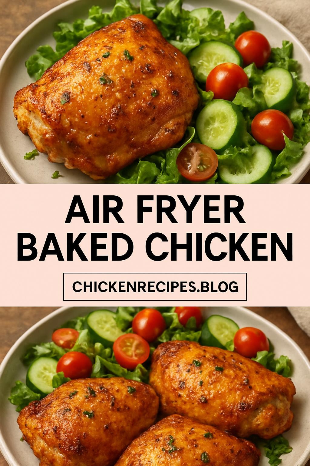 air fryer baked chicken