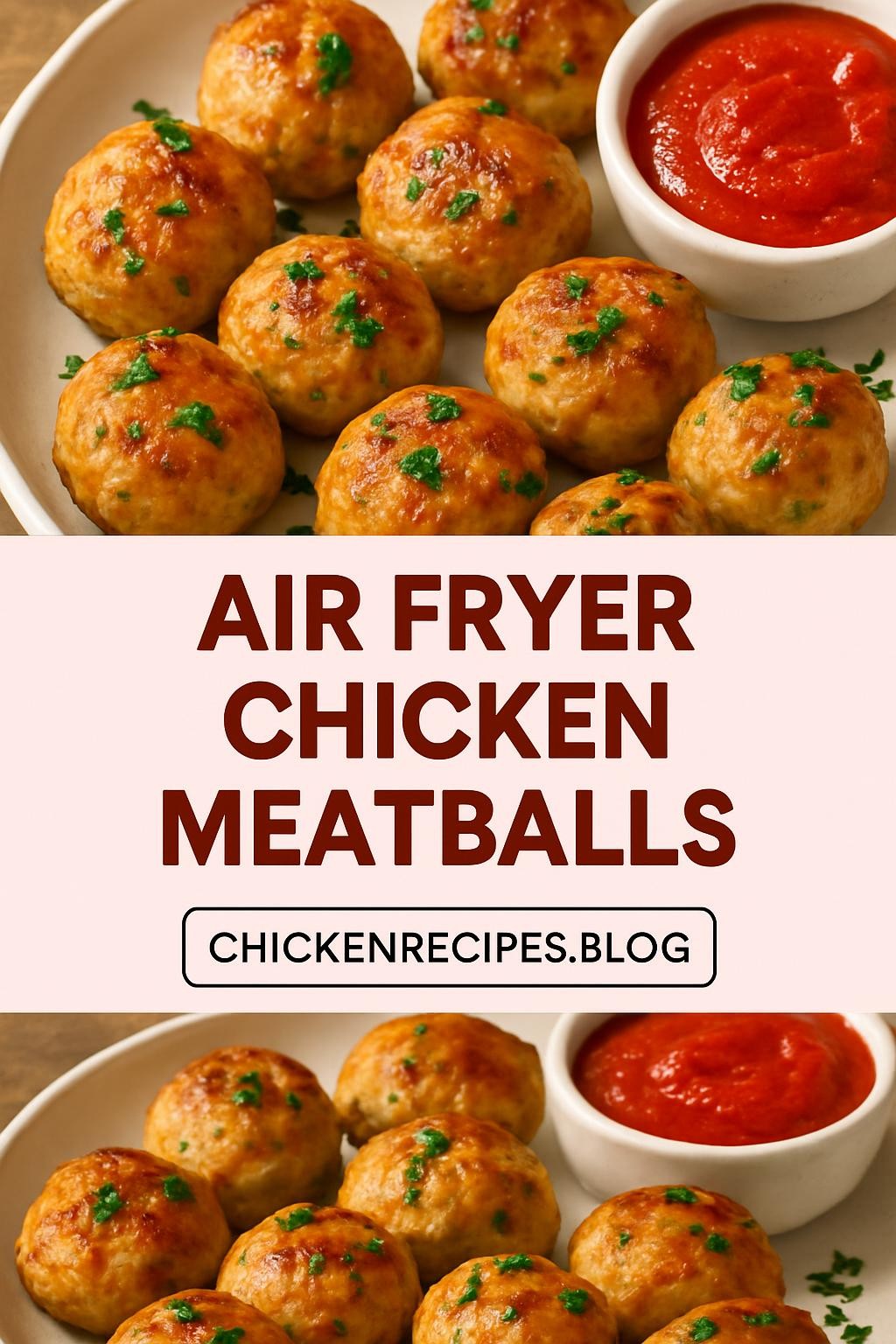 air fryer chicken meatballs