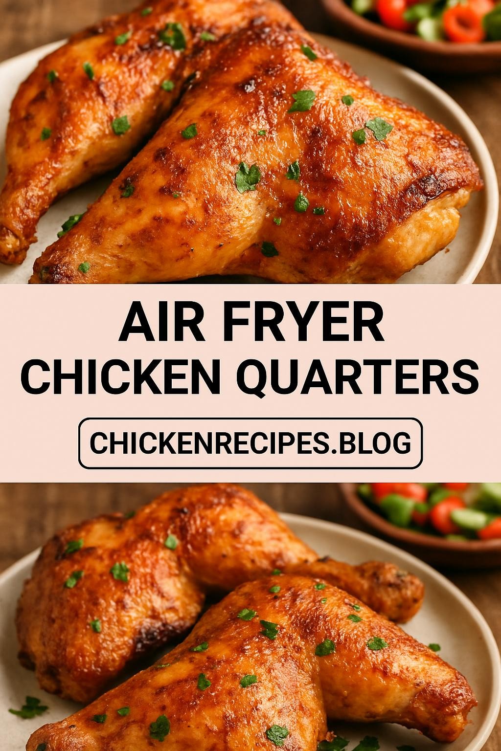air fryer chicken quarters