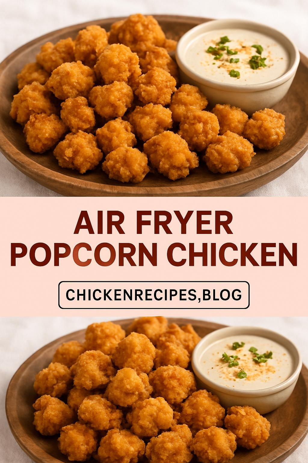 air fryer popcorn chicken