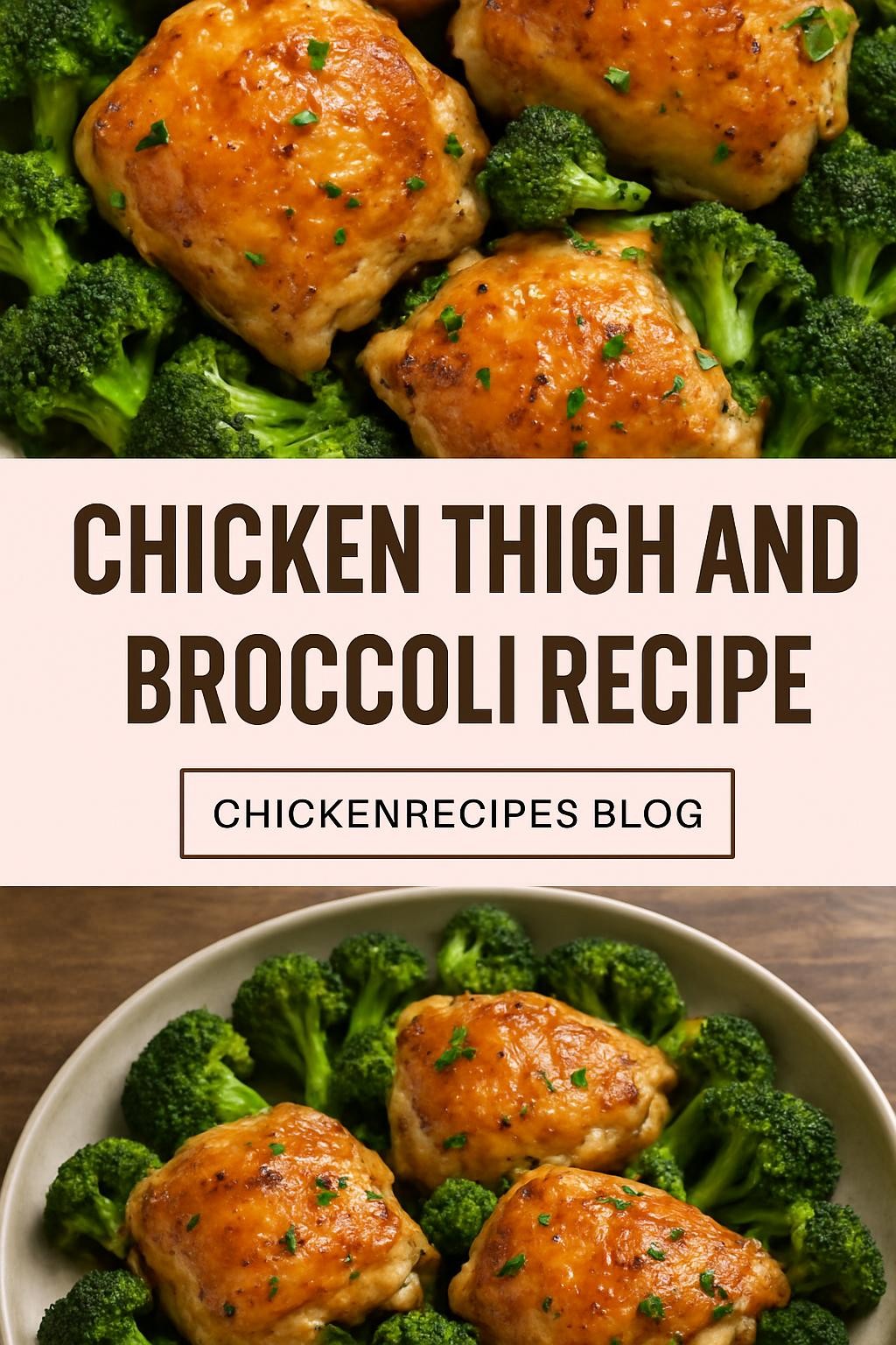 chicken thigh and broccoli recipe