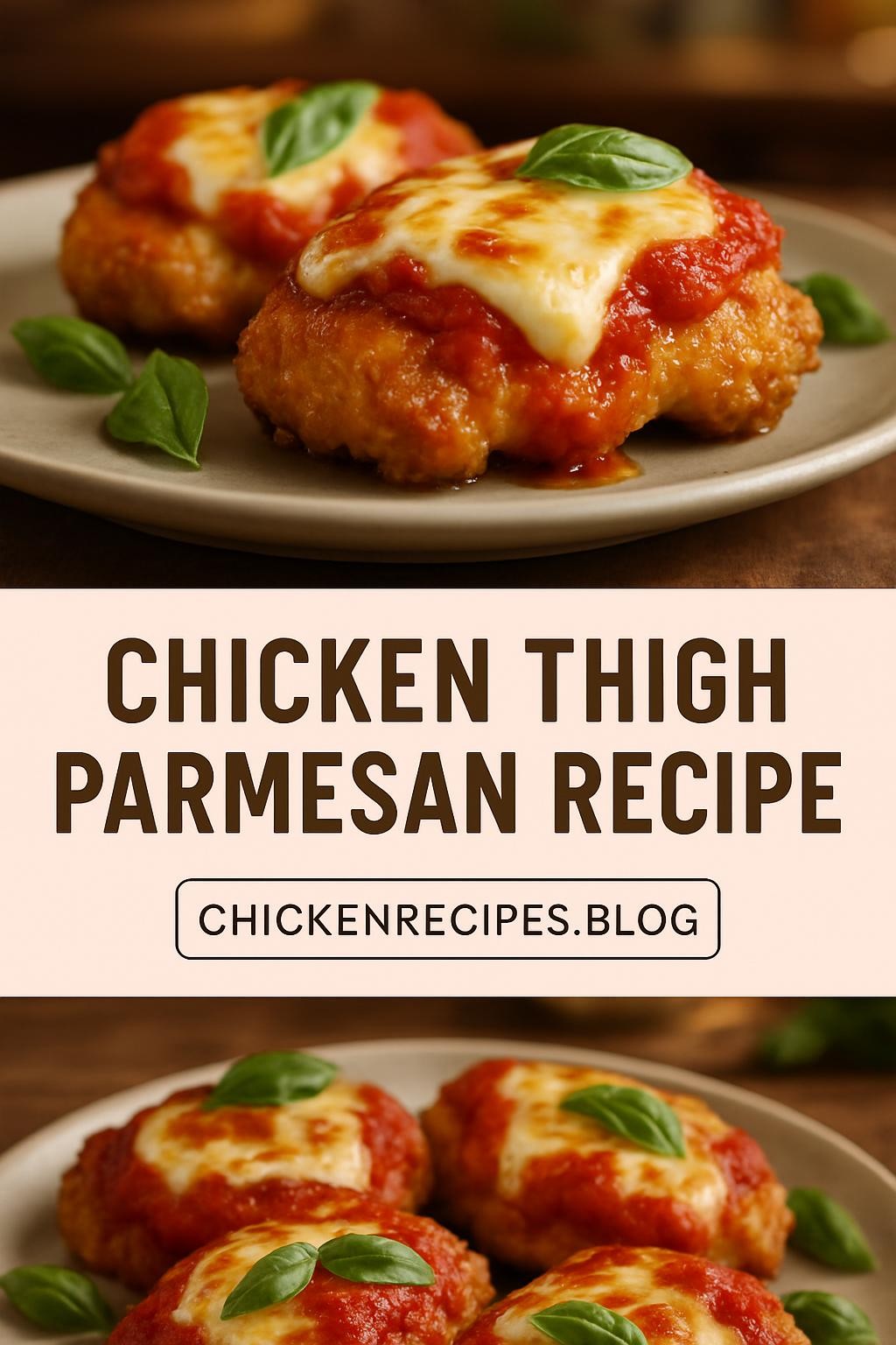 chicken thigh parmesan recipe