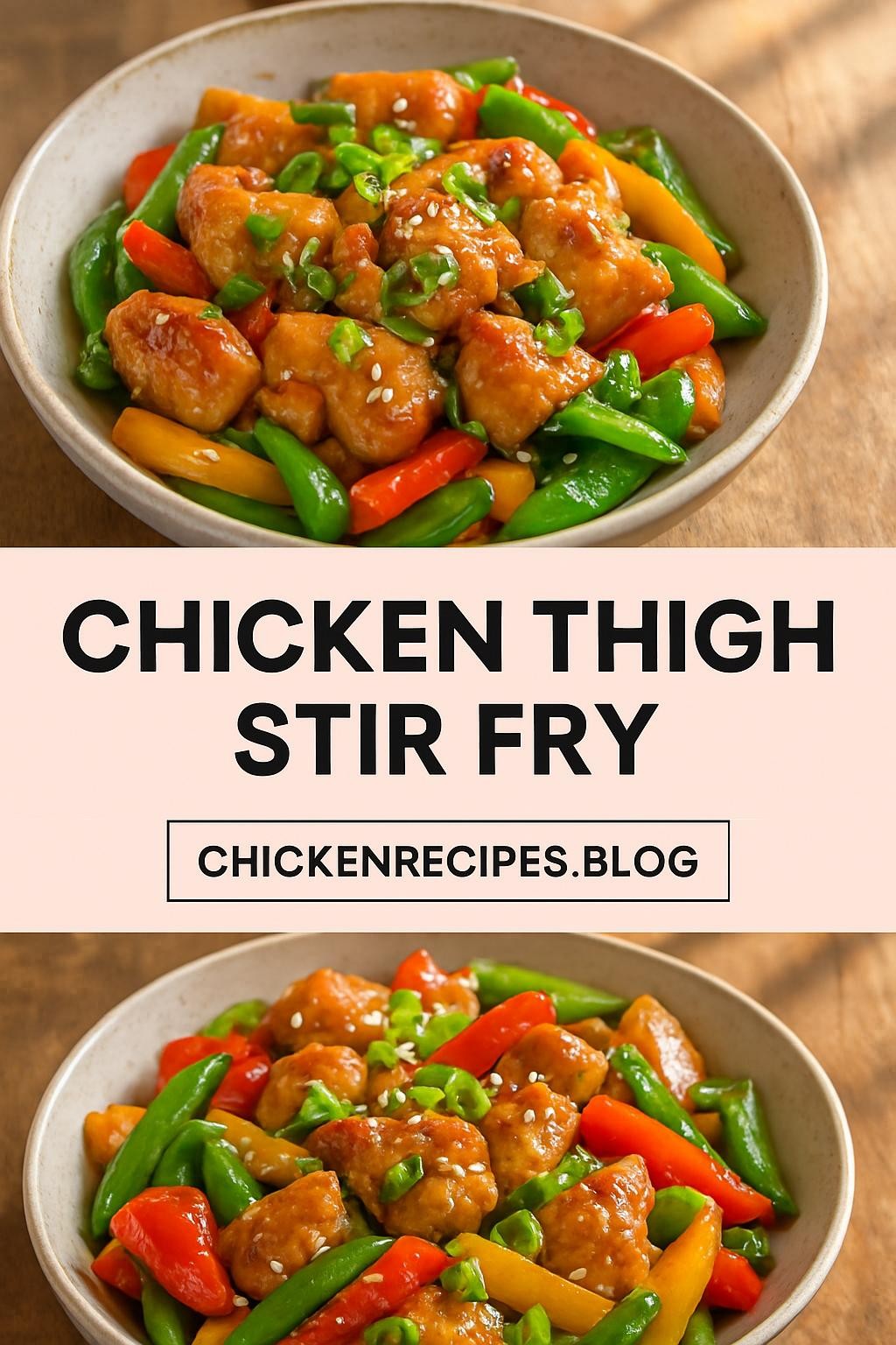 chicken thigh stir fry