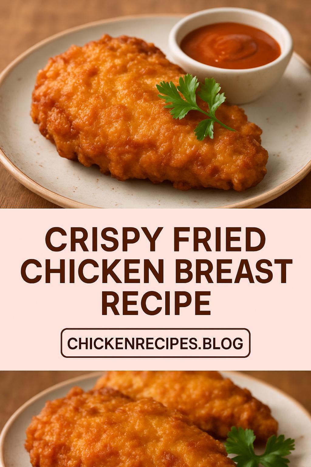 crispy fried chicken breast recipe