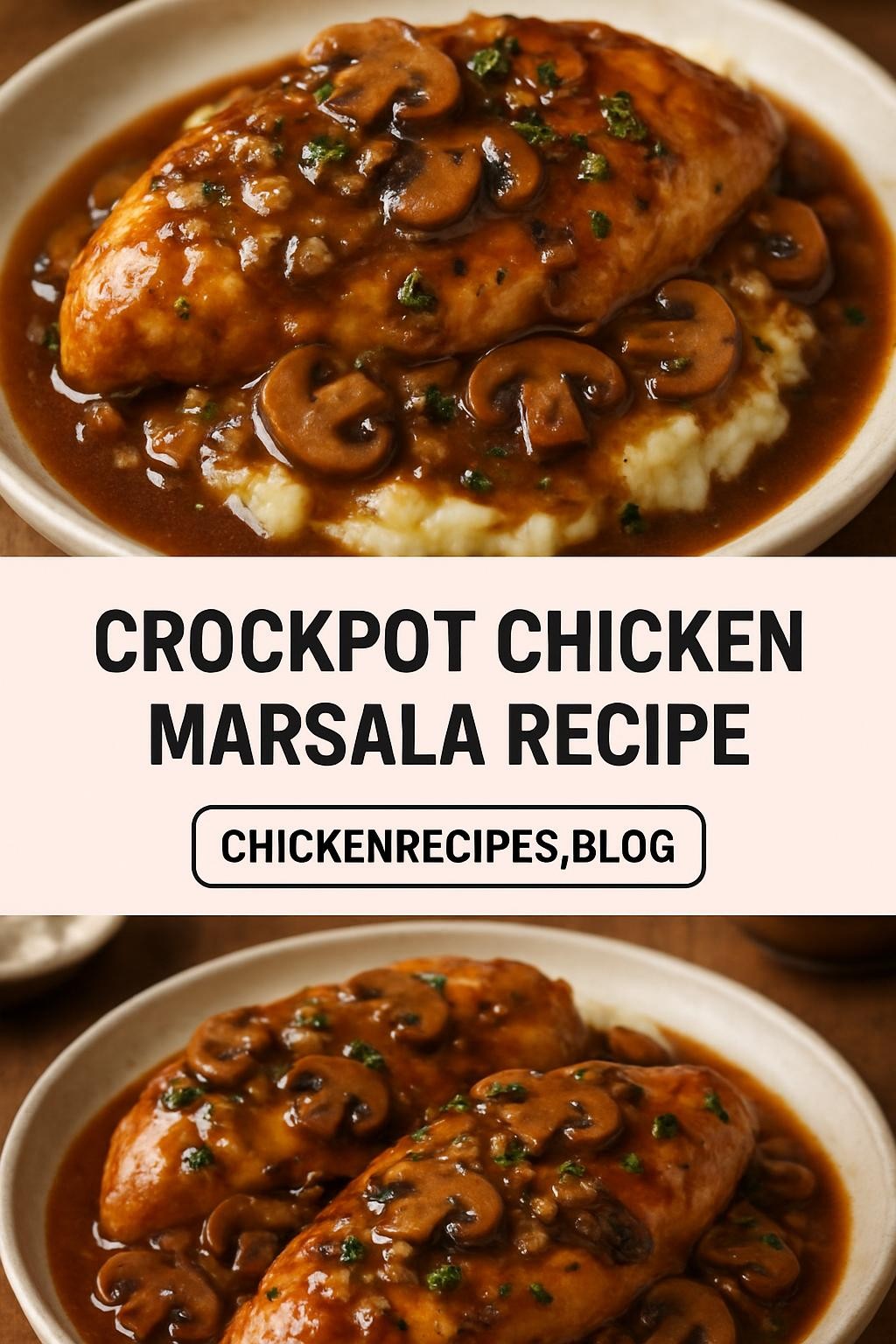 crockpot chicken marsala recipe