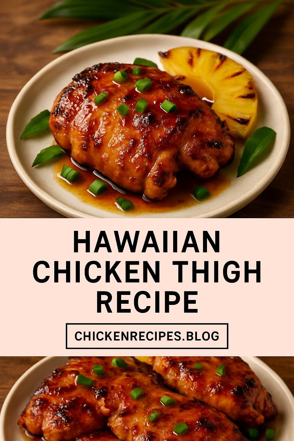 hawaiian chicken thigh recipe