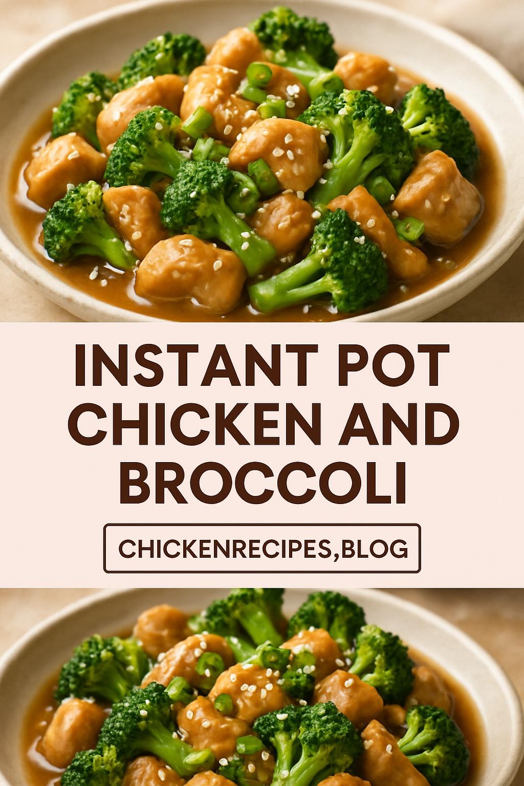 instant pot chicken and broccoli