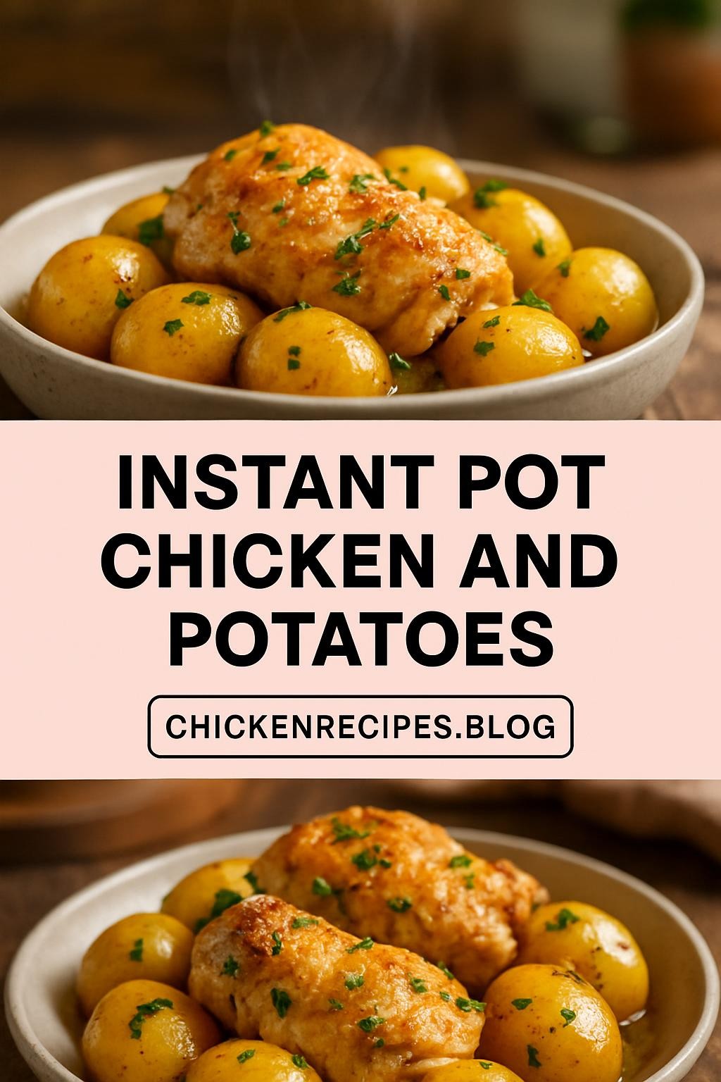 instant pot chicken and potatoes