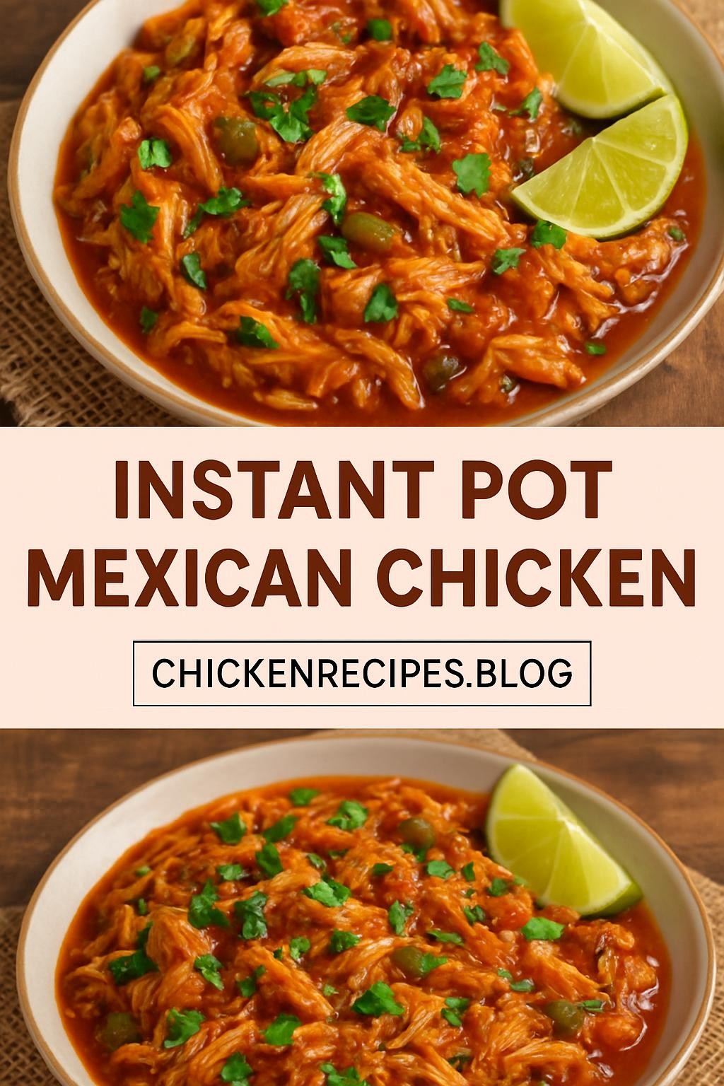 instant pot mexican chicken