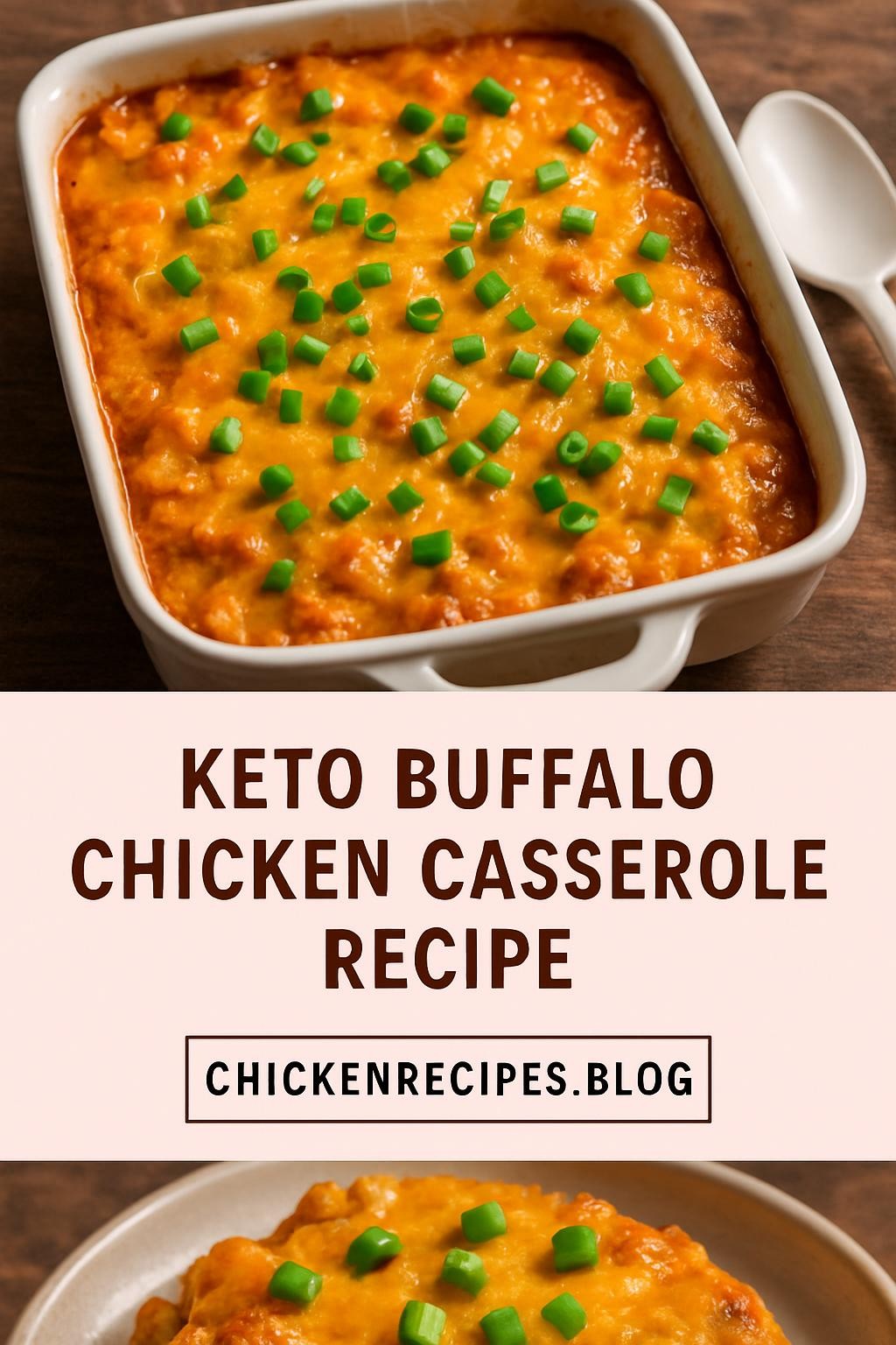 keto buffalo chicken casserole recipe