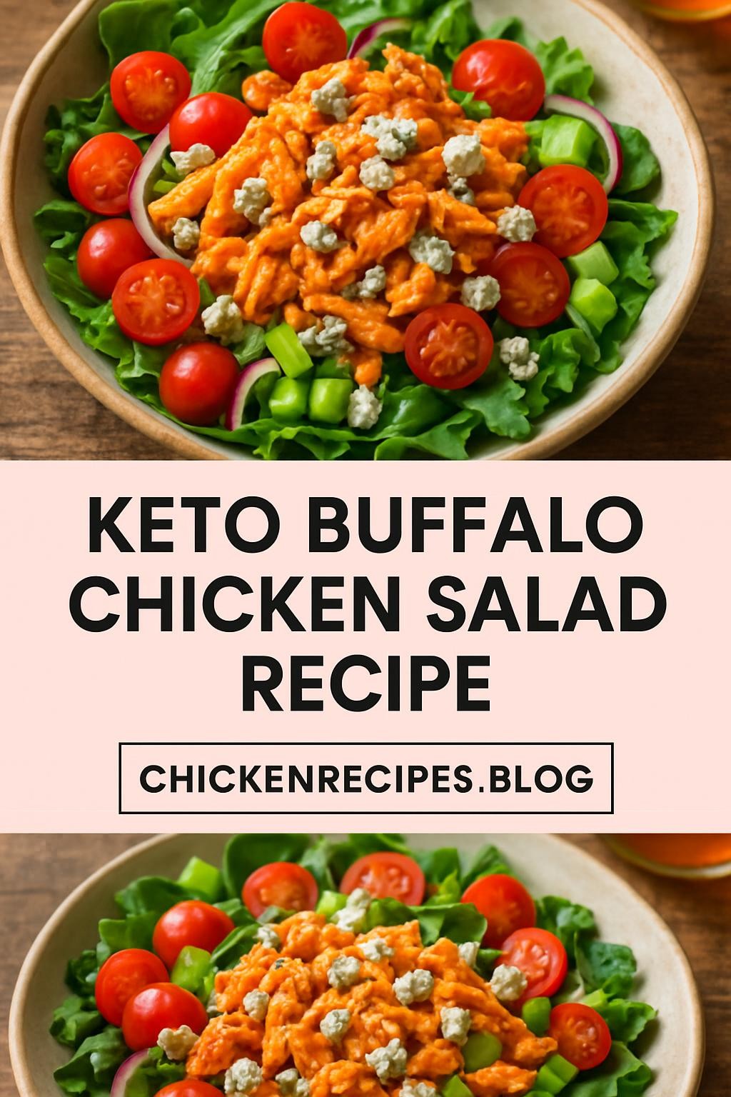 keto buffalo chicken salad recipe