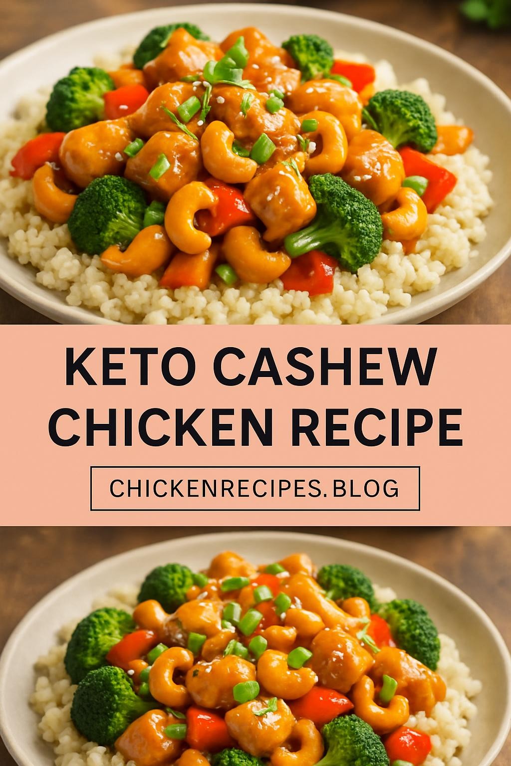 keto cashew chicken recipe