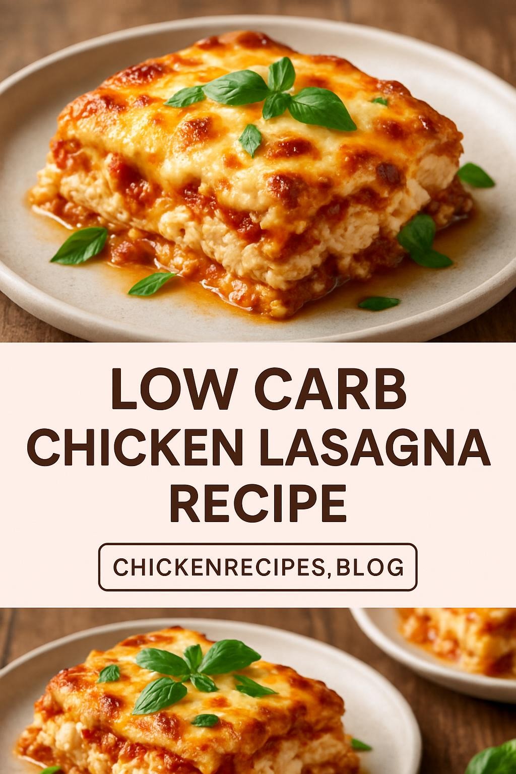 low carb chicken lasagna recipe