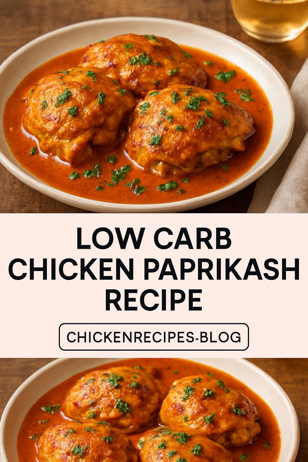 low carb chicken paprikash recipe
