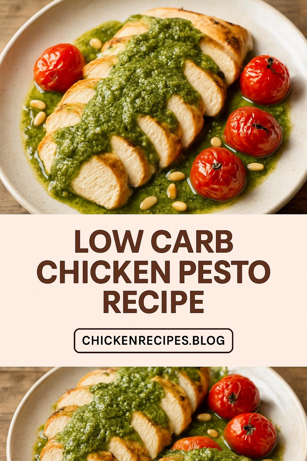low carb chicken pesto recipe