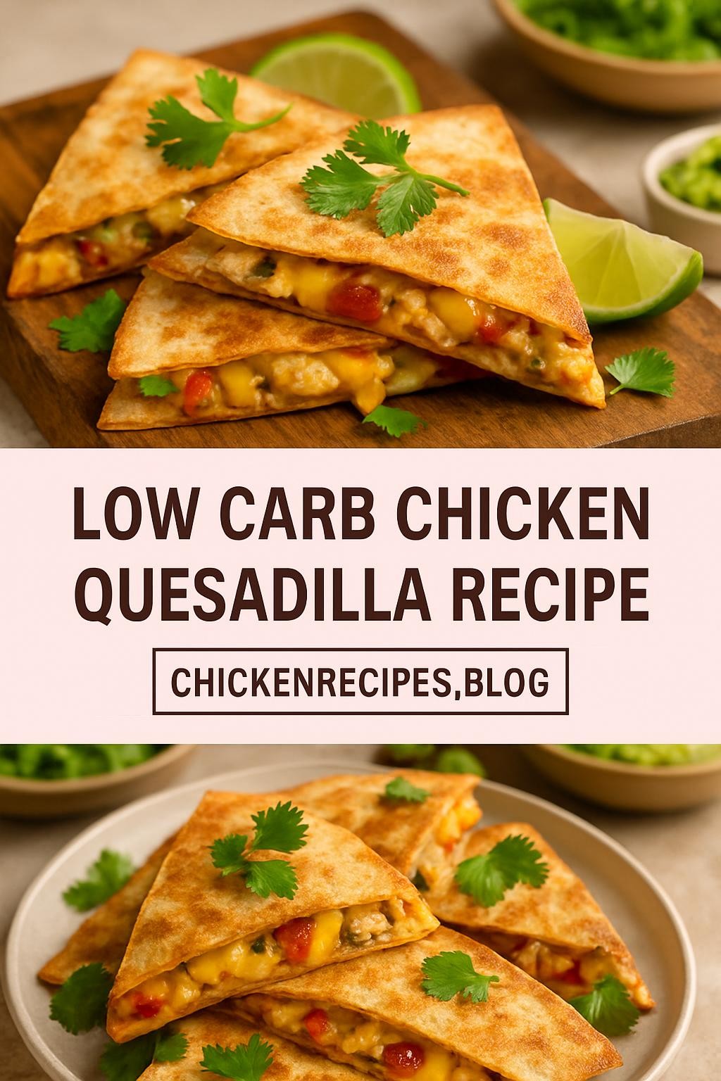 low carb chicken quesadilla recipe