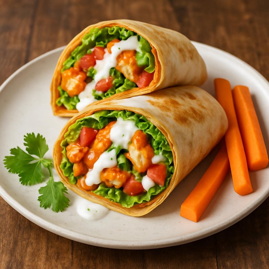 buffalo chicken wrap recipe
