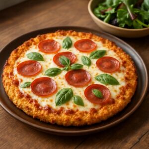 Chicken Crust Pizza