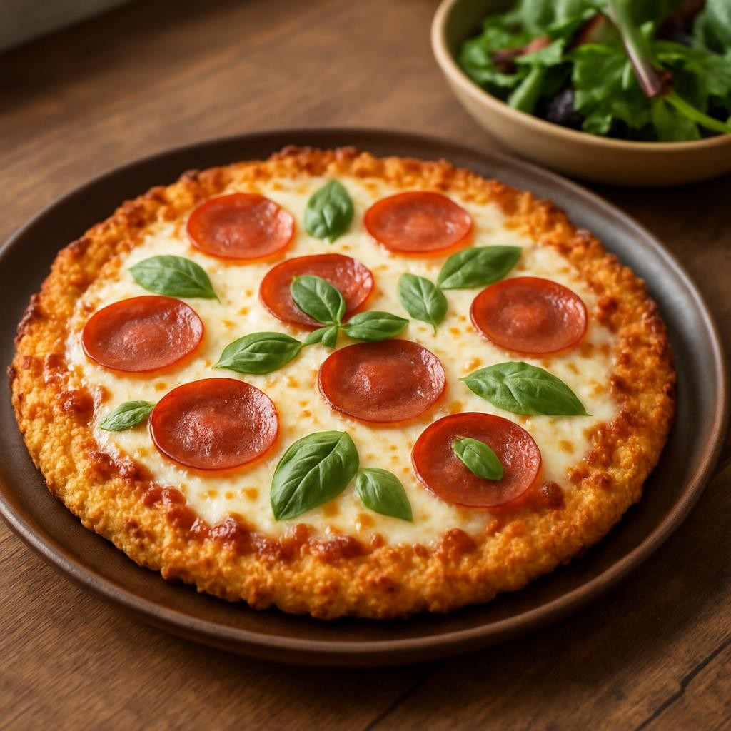 chicken crust pizza recipe
