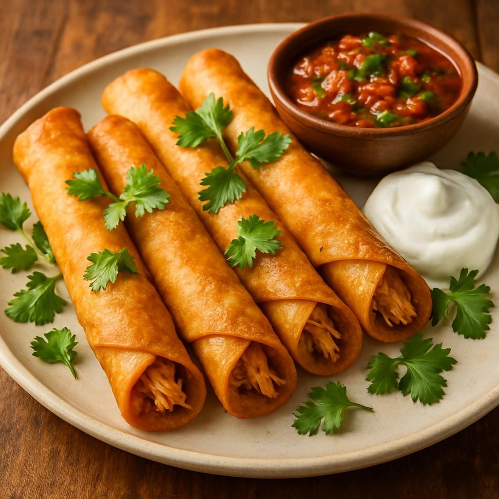 chicken flautas recipe