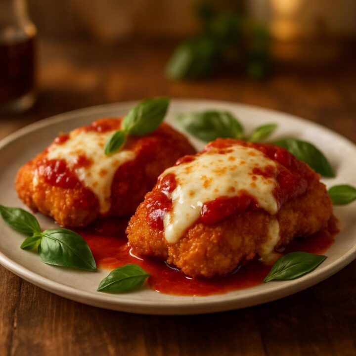Chicken Thigh Parmesan