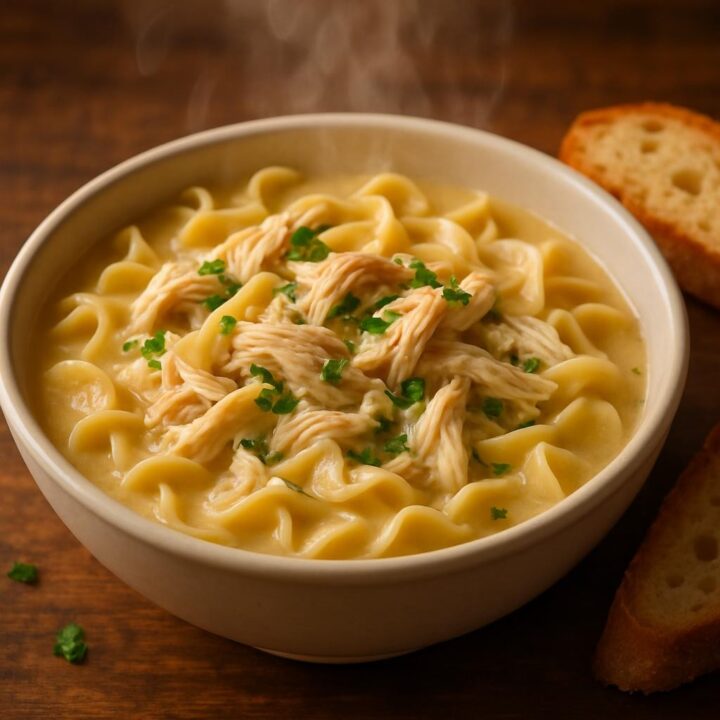 Crockpot Chicken And Egg Noodles