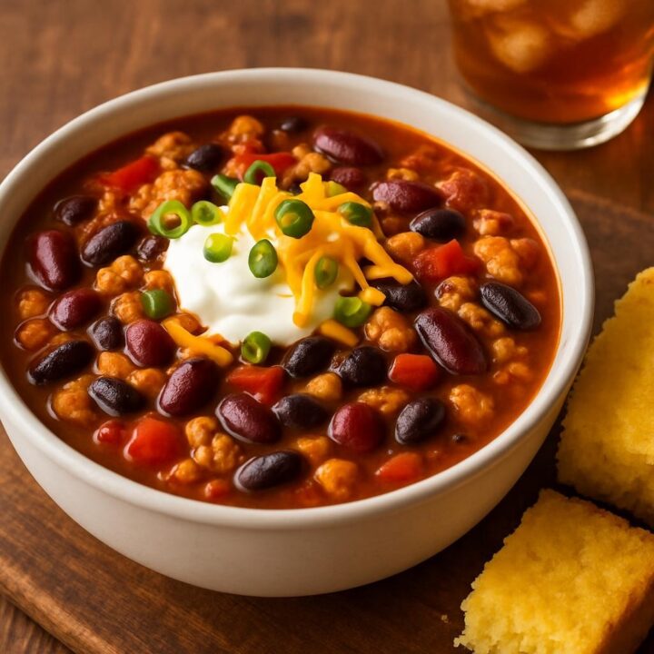 Crockpot Ground Chicken Chili