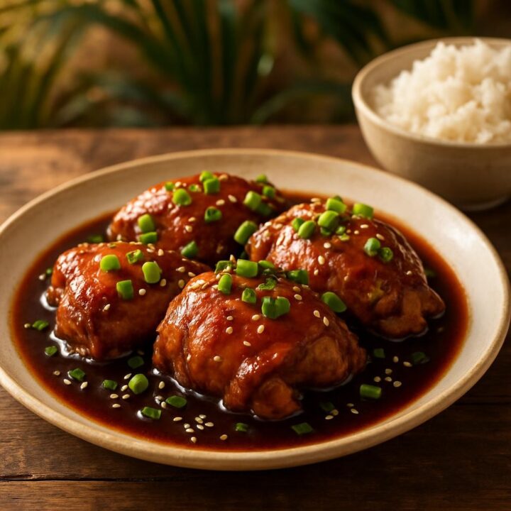 Crockpot Shoyu Chicken