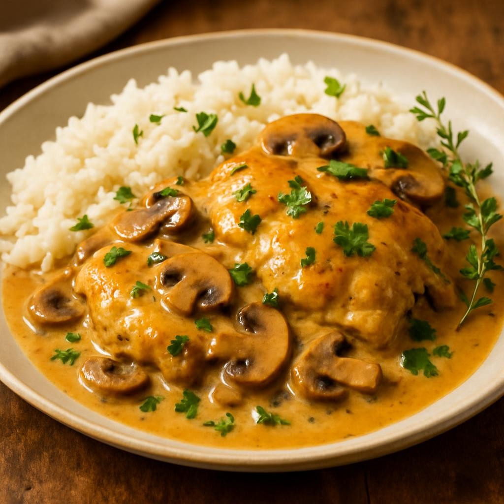 crockpot smothered chicken recipe