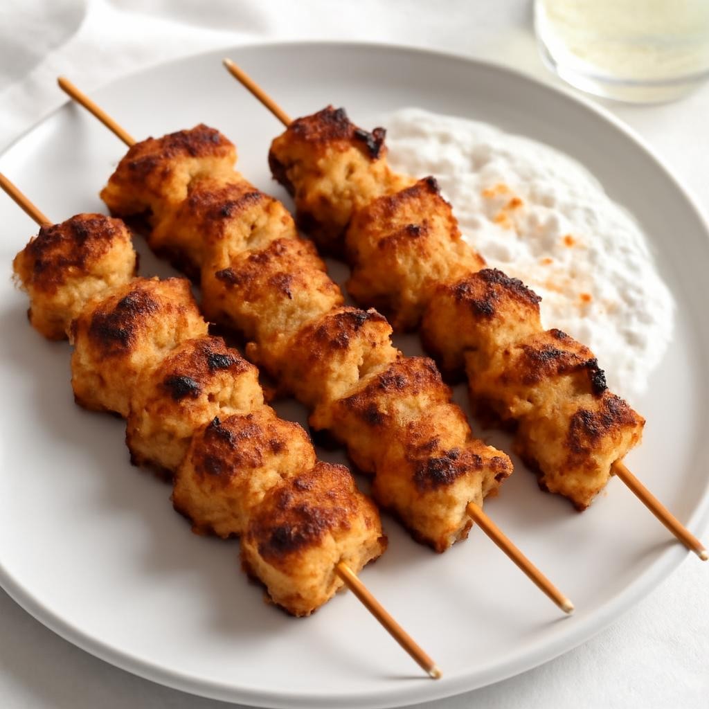 Air Fryer Chicken Skewers