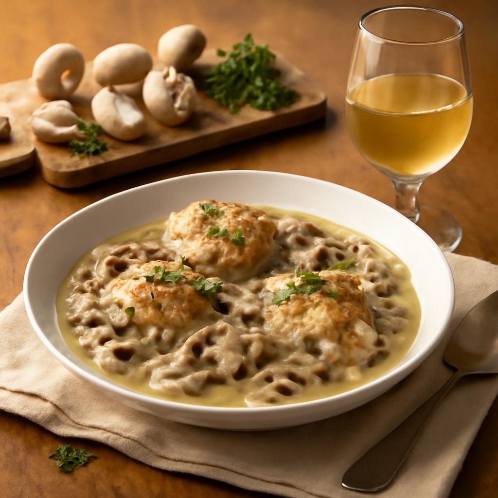 Cream of Mushroom and Chicken Thighs