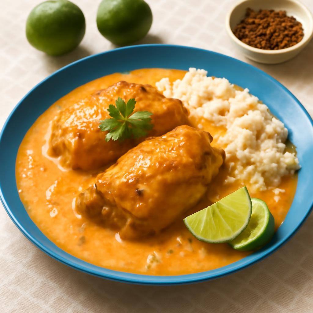 Creamy Coconut Lime Chicken Thighs
