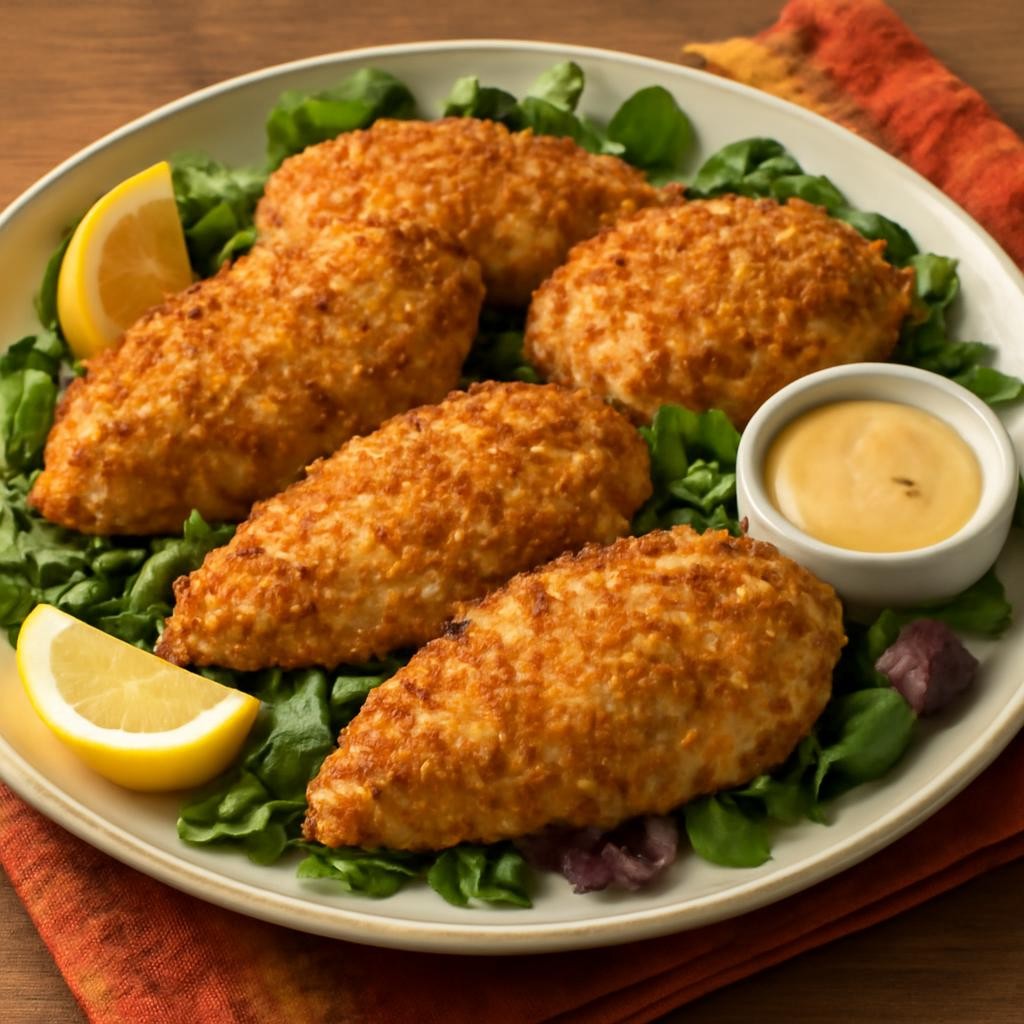 Crispy Panko Chicken Breasts