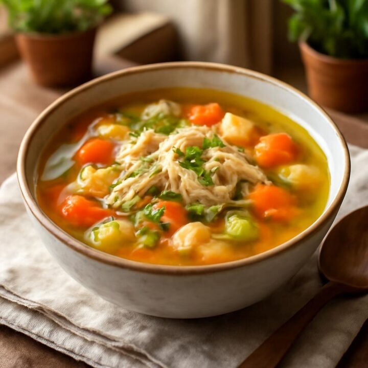 Low Carb Crock Pot Chicken Soup