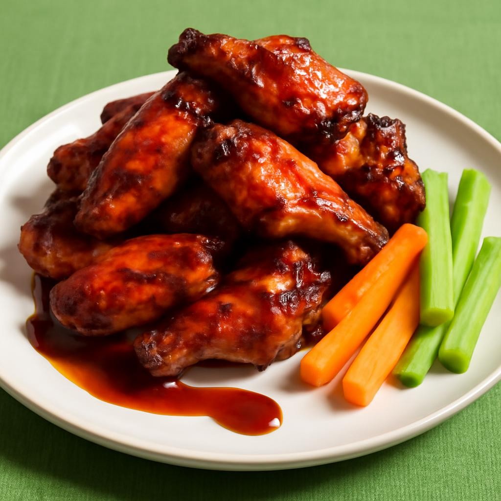 air fryer bbq chicken wings