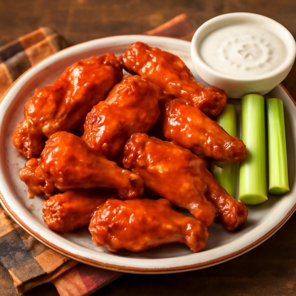 air fryer buffalo chicken wings