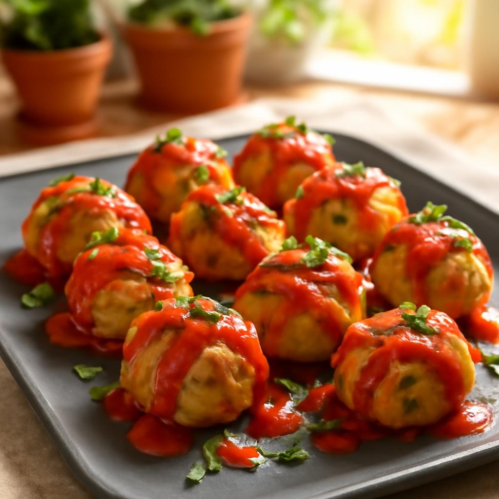 air fryer chicken meatballs