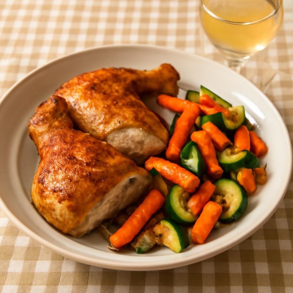 air fryer chicken quarters