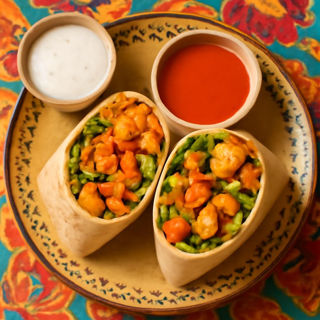 buffalo chicken wrap recipe