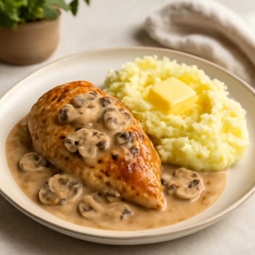 chicken breast and mushroom recipe